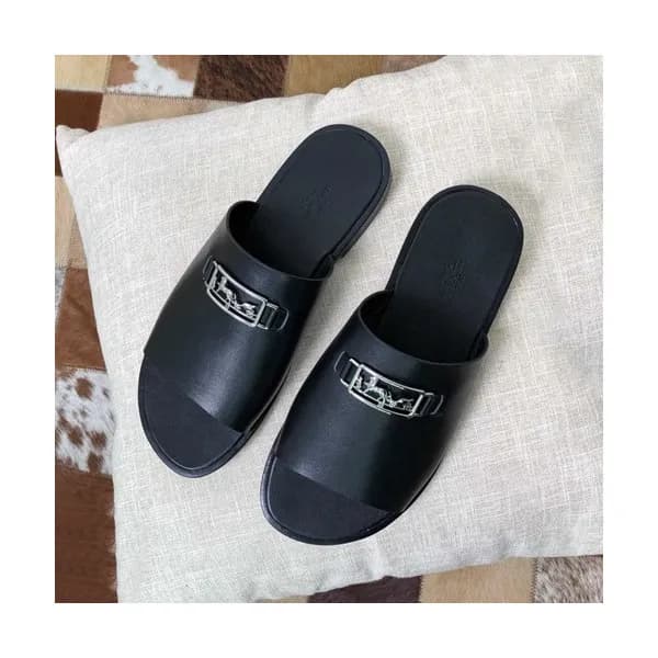 Hermes 2020 Mens Leather Slipper - 에르메스 2020 남성용 … - 1