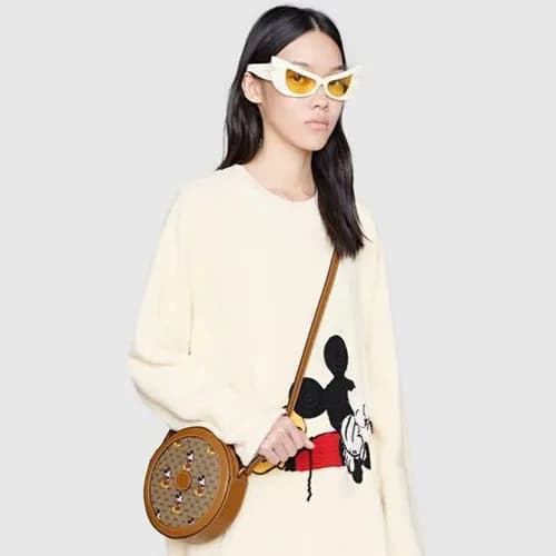 Gucci 2020 PVC Round Shoulder Bag,19CM - 구찌 2020 P… - 1