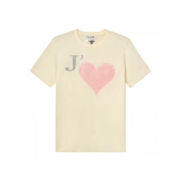 Dior 2020 Womens Logo Cotton Short Sleeved Tshirts… - 1