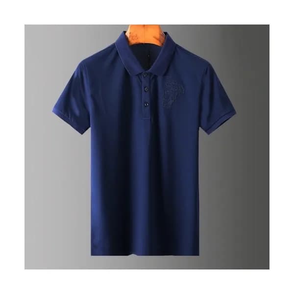 [베르사체]Versace 2020 Mens Logo Silket Short Sleeved … - 1