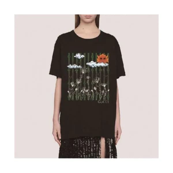 [매장판]Gucci 2020 Mm/Wm Logo Cotton Short Sleeved Ts… - 1