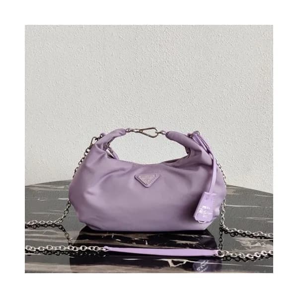 Prada 2020 Nylon Hobo Tote Shoulder Bag,27CM - 프라다… - 1