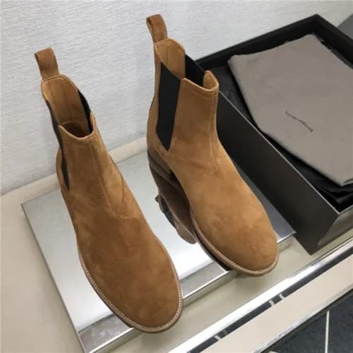 Bottega Veneta 2020 Men's Leather Ankle Boots … - 1