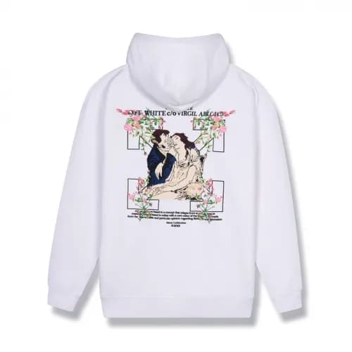 [오프화이트]Off-white 2020 Mens Logo Cotton Hoodie - 오프… - 1