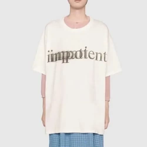 [매장판]Gucci 2020 Mm/Wm Logo Cotton Short Sleeved Ts… - 1