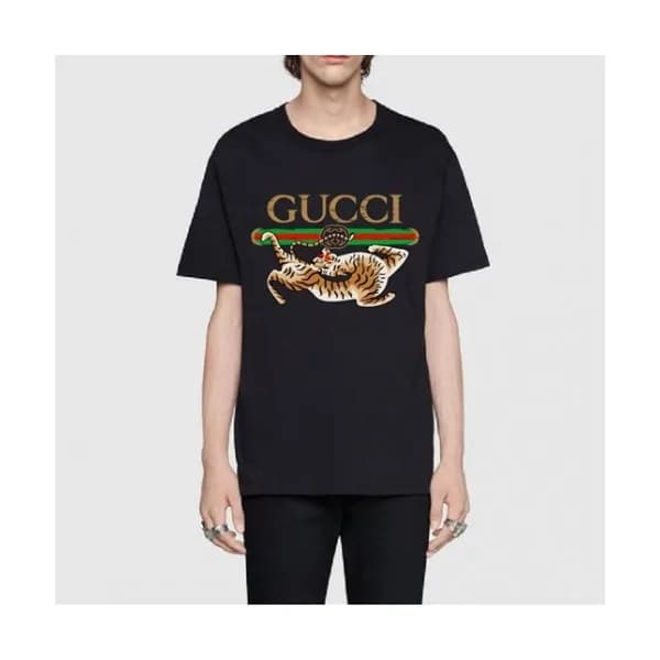 [매장판]Gucci 2021 Mm/Wm Logo Short Sleeved Tshirts -… - 1