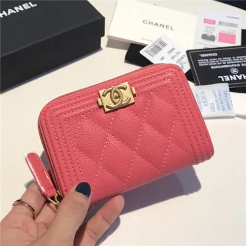 Chanel 2021 Women's Boy Coin purse/Card purse,… - 1