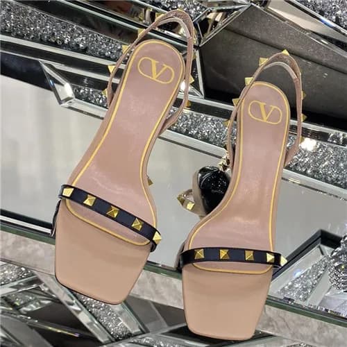 Valentino 2021 Women's Leather High Heel Sanda… - 1