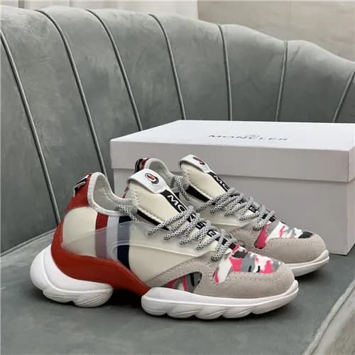 Moncler 2021 Men's Leather Sneakers - 몽클레어 202… - 1