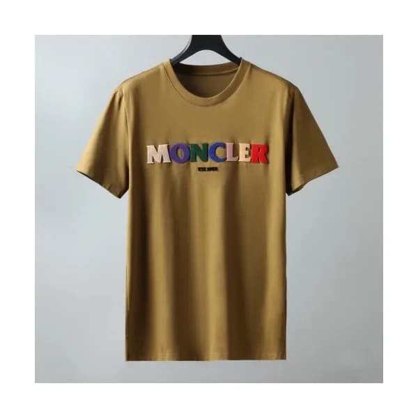 [매장판]Moncler 2021 Mens Logo Crew-neck Short Sleeve… - 1