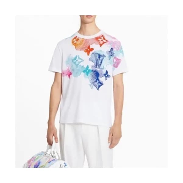 [매장판]Louis vuitton 2021 Mm/Wm Logo Short Sleeved T… - 1