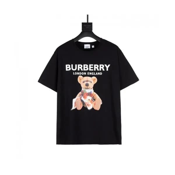[버버리]Burberry 2021 Mm/Wm Logo Cotton Short Sleeved… - 1