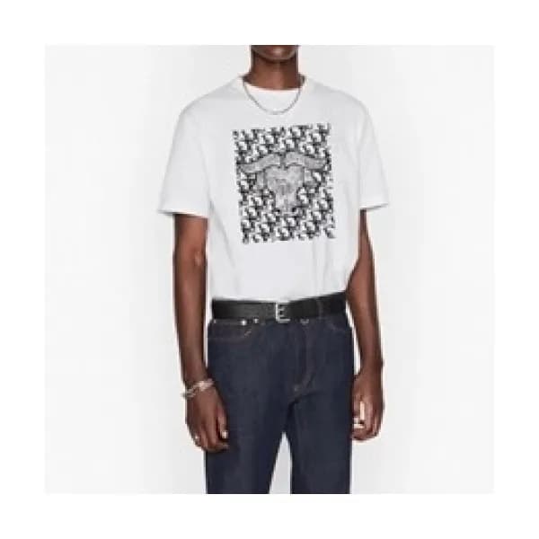 [매장판]Dior 2021 Mm/Wm Casual Crew-neck Short Sleeve… - 1