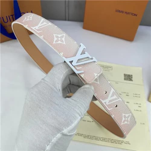Louis Vuitton 2021 Women's Leather Belt,3.0cm,… - 1
