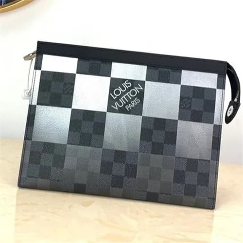 [루이비통]Louis Vuitton 2021 Men's Leather Pouch,2… - 1