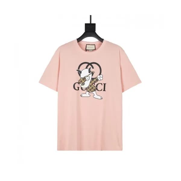Gucci Mm/Wm Logo Short Sleeved Tshirts Ivory - 구찌…