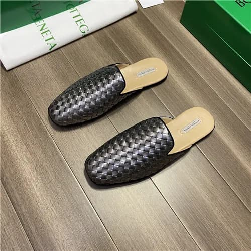 Bottega Veneta 2021 Men's Leather Mule,BVS0398… - 1
