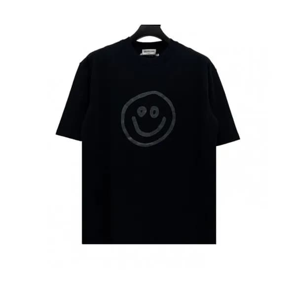 Balenciaga Mm/Wm Logo Cotton Short Sleeved Tshirt… - 1