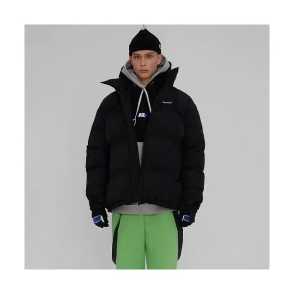 ADER Mm/Wm Patch Logo Modern Down Padding Black -… - 1