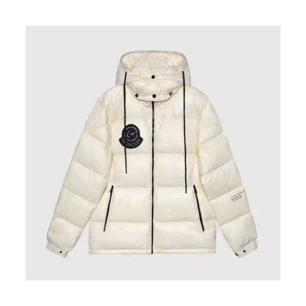 Moncler Mm/Wm Patch Logo Modern Down Padding Whit… - 1