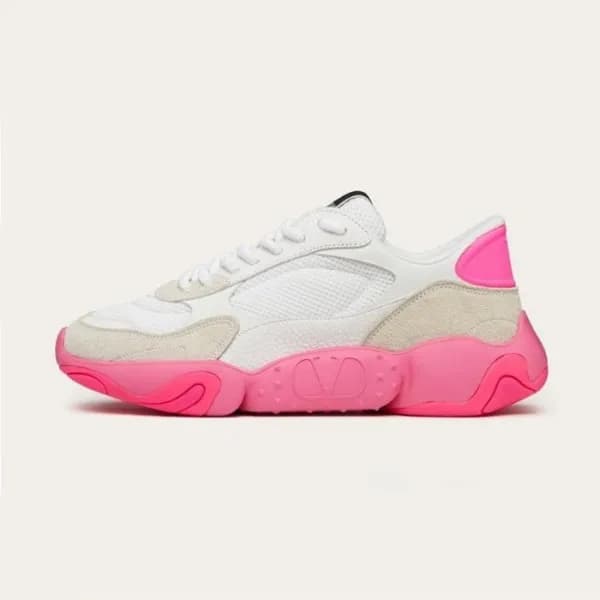 발렌티노 남성 트렌디 화이트 스니커즈 - Mens White Sneakers - val02… - 1