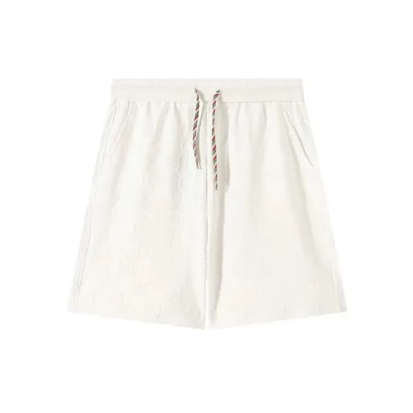 구찌 남성 캐쥬얼 화이트 반바지 - Mens White Half-pants - guc050… - 1
