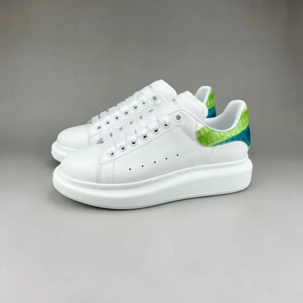 알렉산더맥퀸 남/녀 그린탭 스니커즈 - Unisex Green Sneakers - alx0… - 1