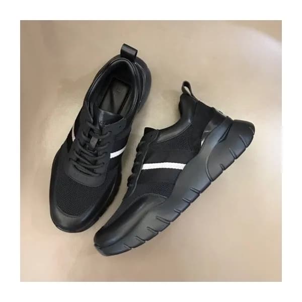 발리 남성 모던 블랙 스니커즈 - Mens Black Sneakers - bal0146x - 1
