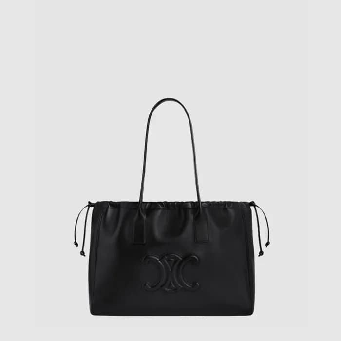 셀린느 여성 카바스 드로우스트링 트리오페 숄더백 - Celine Womens Cabas D… - 1