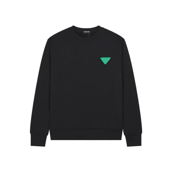 보테가베네타 남성 모던 블랙 맨투맨 - Bottega Veneta Mens Black Ts… - 1