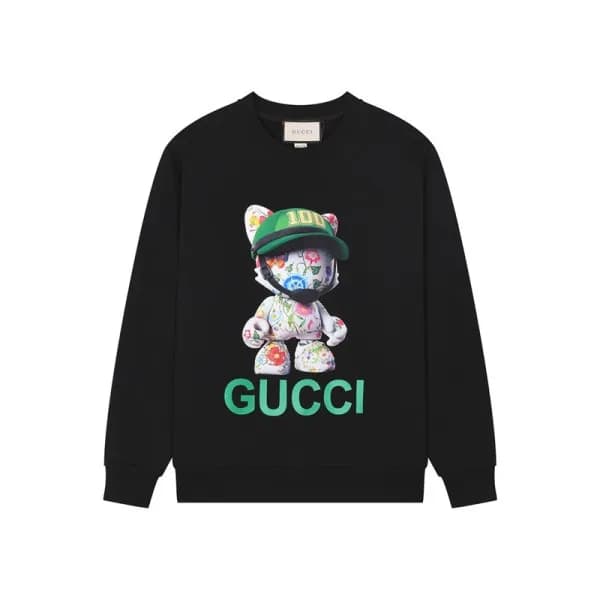 구찌 남성 캐쥬얼 블랙 맨투맨 - Gucci Mens Black Tshirts - Guc0… - 1
