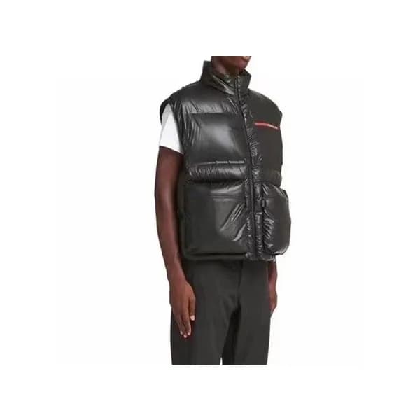 프라다 남성 구스다운 블랙 패딩 - Prada Mens Black Padding - pr2… - 1
