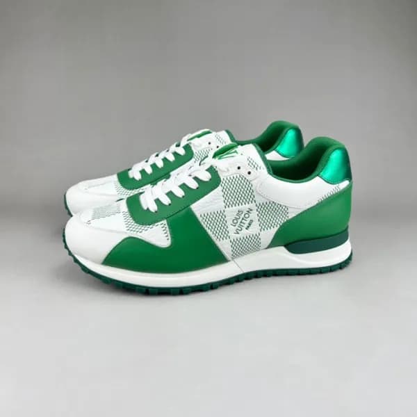 루이비통 남성 그린 스니커즈 - Louis vuitton Mens Green Sneaker… - 1