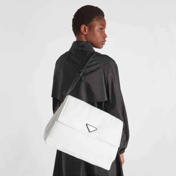 프라다 여성 화이트 크로스백 - Prada Womens White Cross Bag - p… - 1