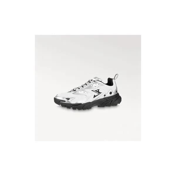 루이비통 남성 화이트 스니커즈 - Louis vuitton Mens White Sneake… - 1