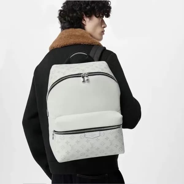 루이비통 남성 화이트 백팩 - Louis vuitton Mens White Back Pa… - 1
