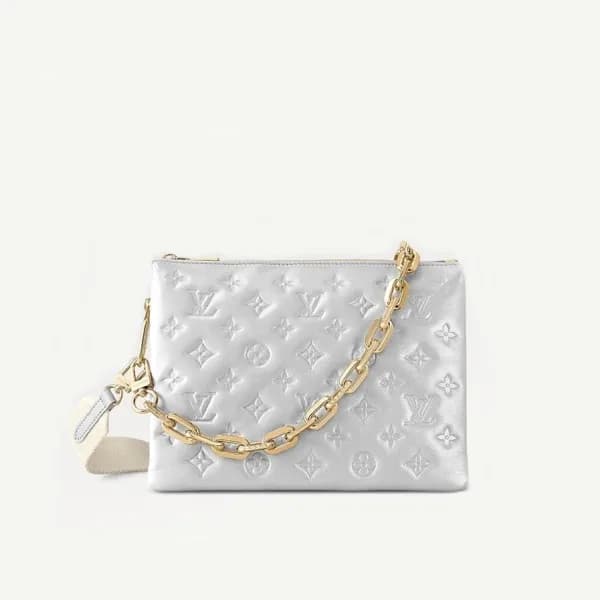 루이비통 여성 실버 쿠상 - Louis vuitton Womens Silver Coussi… - 1