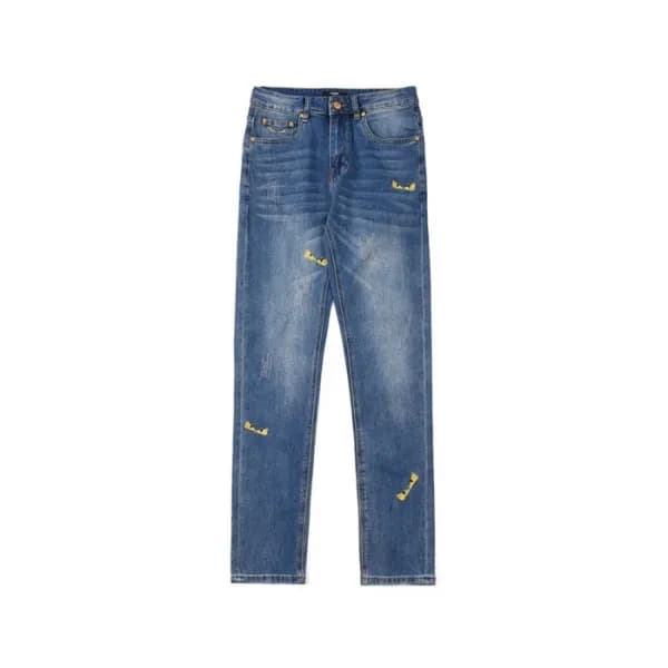 펜디 남성 블루 청바지 - Fendi Mens Blue Jeans - fe197x - 1