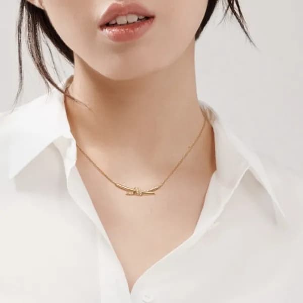 티파니 여성 골드 목걸이 - Tiffany Womens Gold Necklace- acc1… - 1