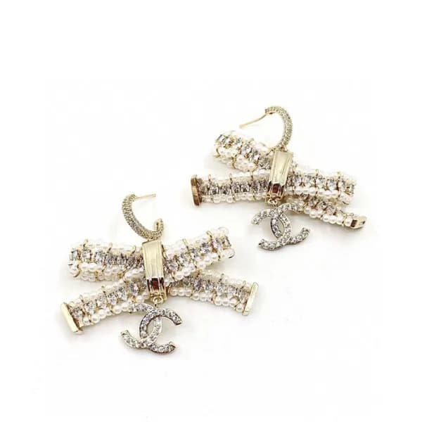 샤넬 여성 골드 이어링 - Chanel Womens Gold Earring - acc130… - 1