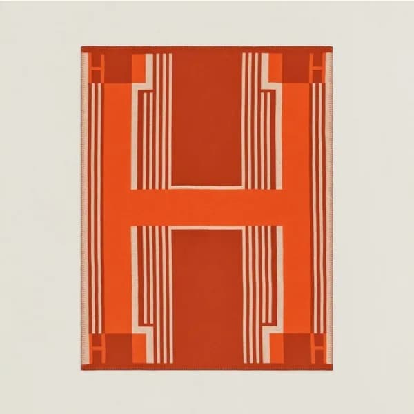 에르메스 겨울 레드 담요 - Hermes Red Blanket - acc1785x