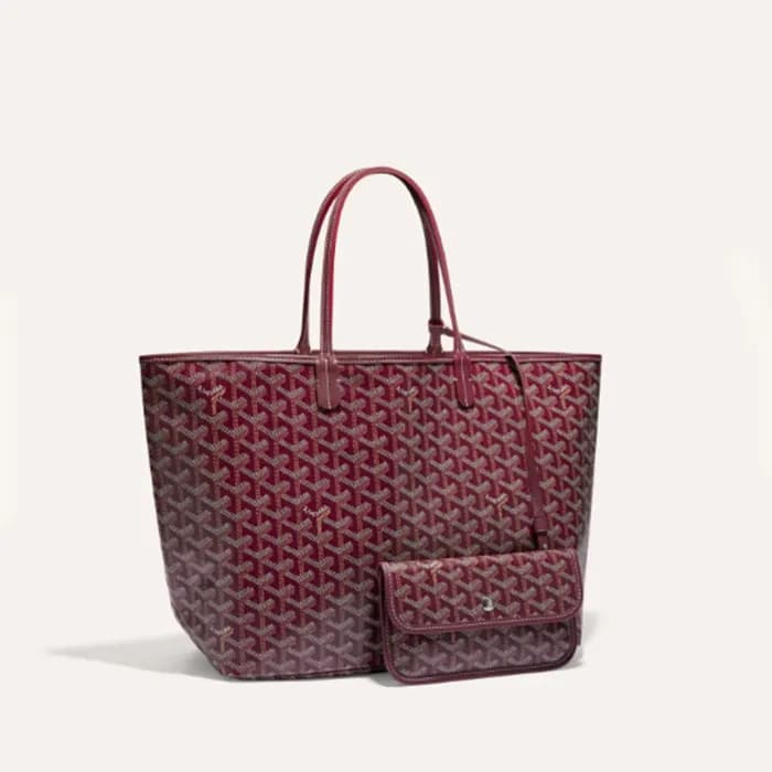 고야드 남/녀 버건디 생루이 백 - Goyard Unisex Saint Louis Bag … - 1