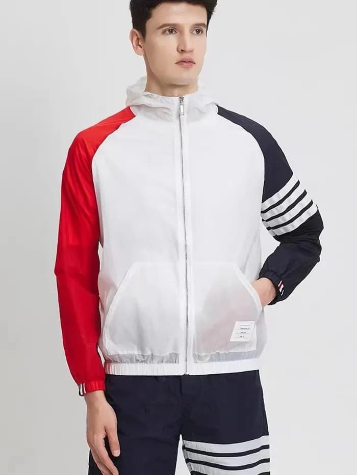 톰브라운 남성 네이비 자켓 - Thom Browne Mens Navy Jackets - t… - 1