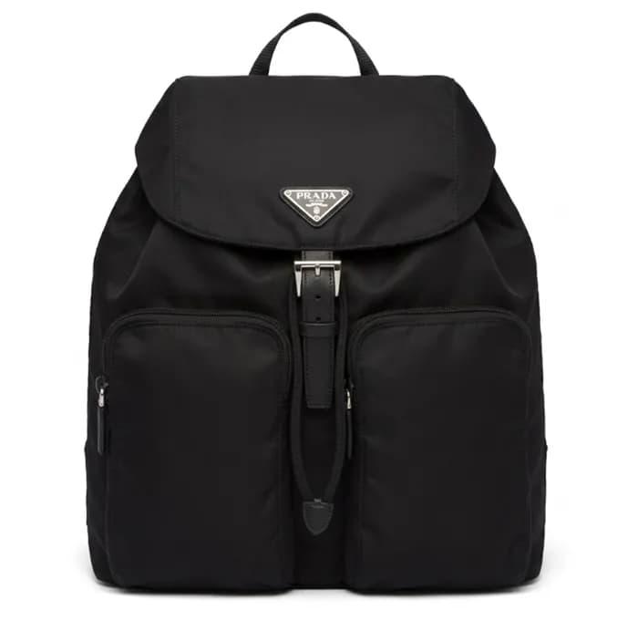 프라다 남성 블랙 백팩 1BZ005 - Prada Mens Black Back Pack -… - 1