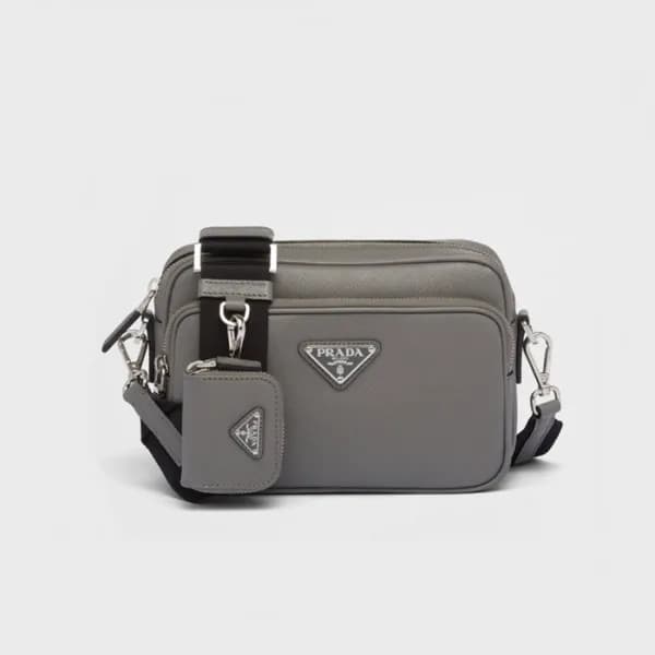 프라다 남성 그레이 메신저 백 2VH170 - Prada Mens Gray Cross Ba… - 1