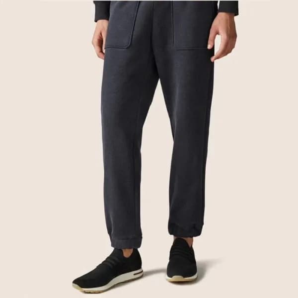 로로피아나 남성 블랙 스니커즈 - Loro Piana Mens Black Sneakers … - 1