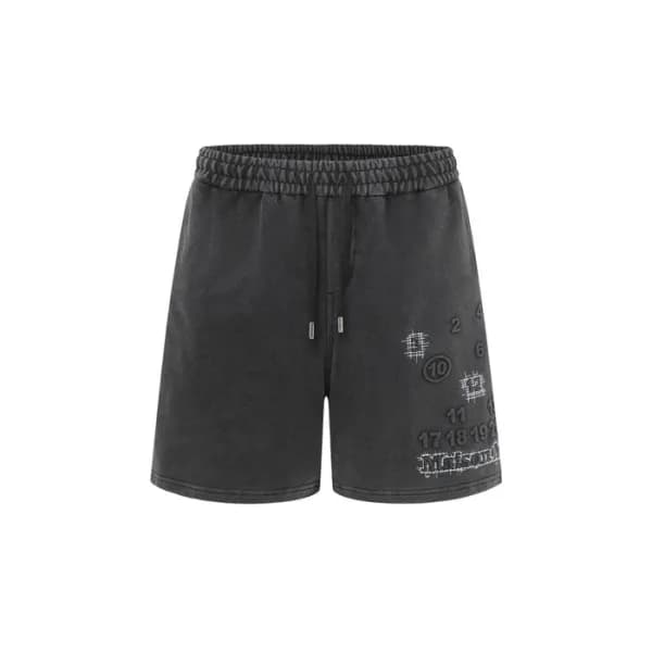 메종마르지엘라 남성 차콜 반바지 - Maison Margiela Mens Charcoal … - 1
