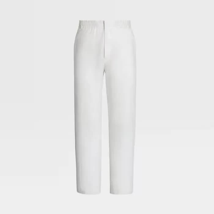 에르메네질도 제냐 남성 화이트 슬랙스 - Ermenegildo Zegna Mens Whi… - 1