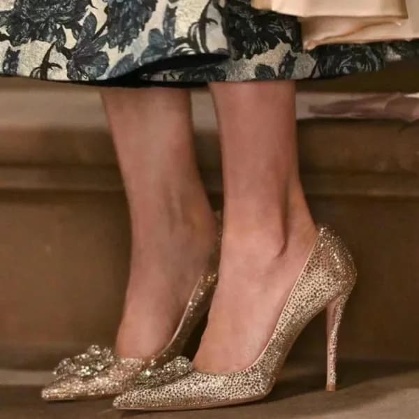 로저비비에 여성 글리터 하이힐 - Roger Vivier Womens Glitter Hin… - 1