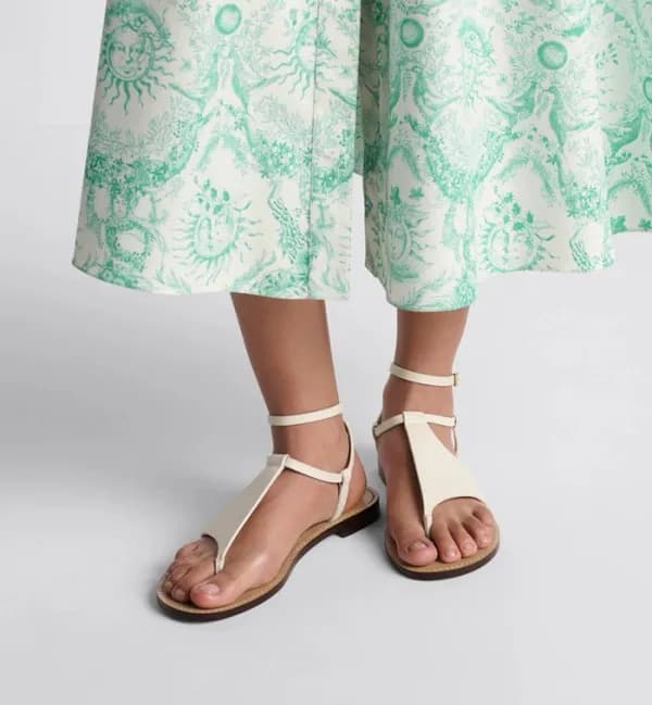 디올 여성 화이트 샌들 - Dior Womens White Sandals - dis1533… - 1